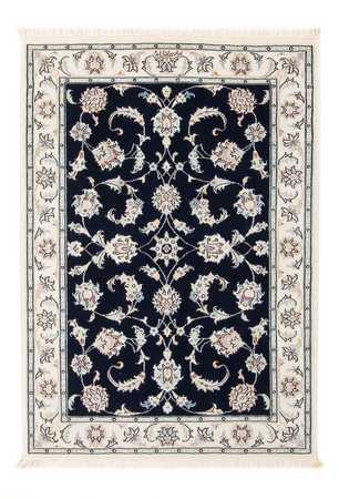 Alfombra Persa - Nain - Prima - 118 x 81 cm - azul oscuro