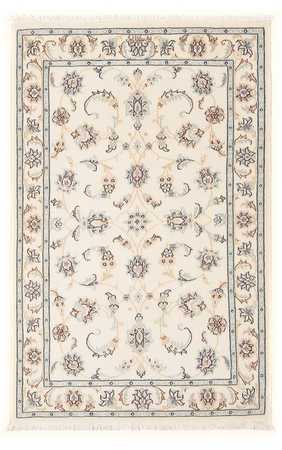 Tapis persan - Nain - Premium - 122 x 80 cm - crème