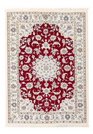 Alfombra Persa - Nain - Prima - 117 x 80 cm - rojo