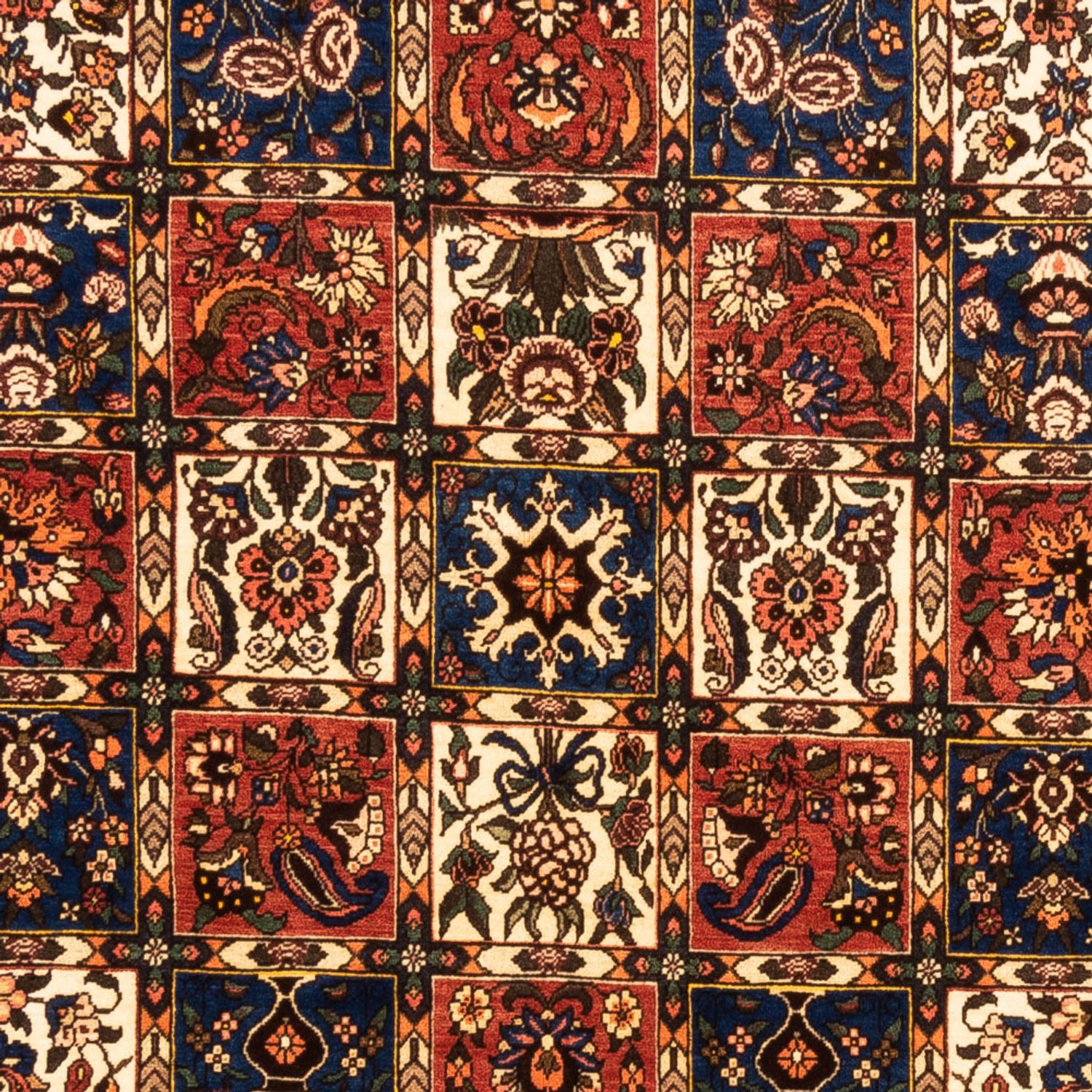 Alfombra persa - Nómada - 240 x 158 cm - multicolor