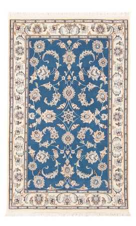 Alfombra Persa - Nain - Prima - 120 x 77 cm - azul claro