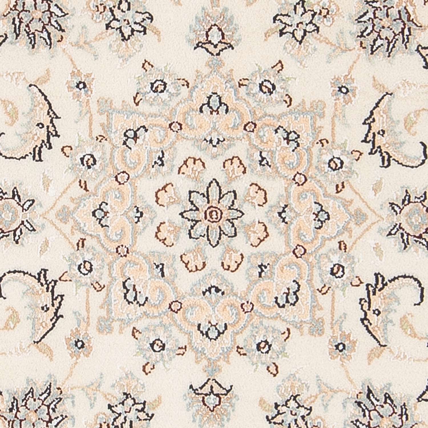 Persisk tæppe - Nain - Premium - 125 x 78 cm - creme