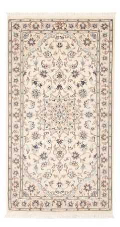 Alfombra Persa - Nain - Prima - 138 x 76 cm - crema