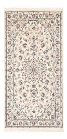 Tapis persan - Nain - Premium - 145 x 73 cm - crème