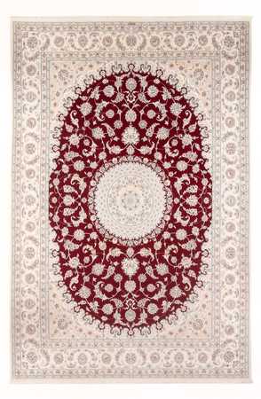 Tapis persan - Nain - 347 x 247 cm - rouge