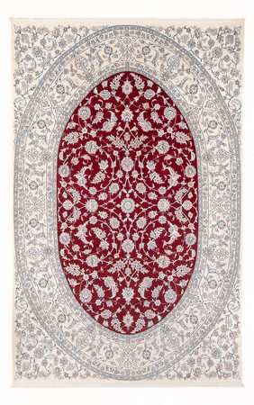 Alfombra persa - Nain - 300 x 202 cm - rojo