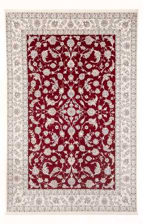 Alfombra persa - Nain - 300 x 198 cm - rojo