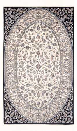 Tapis persan - Nain - 315 x 198 cm - crème