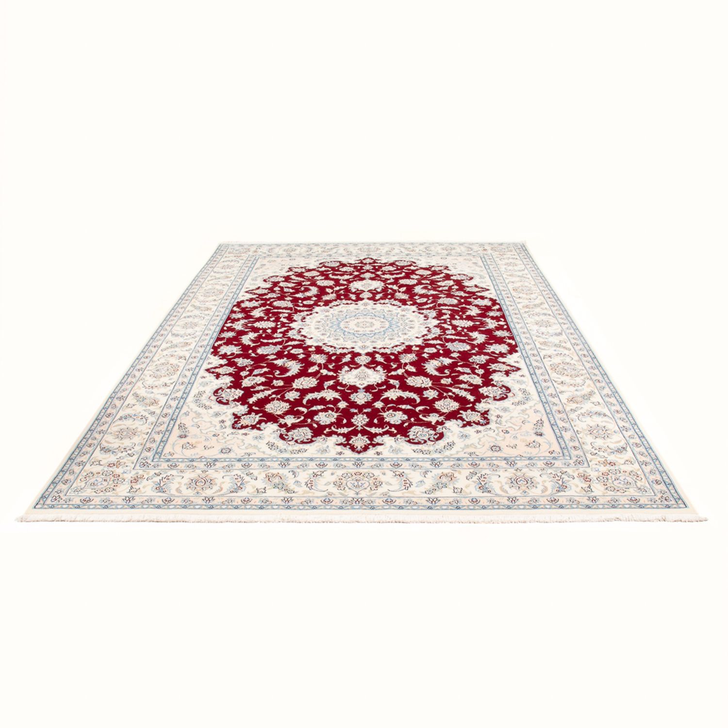 Perser Rug - Nain - Premium - 290 x 200 cm - red