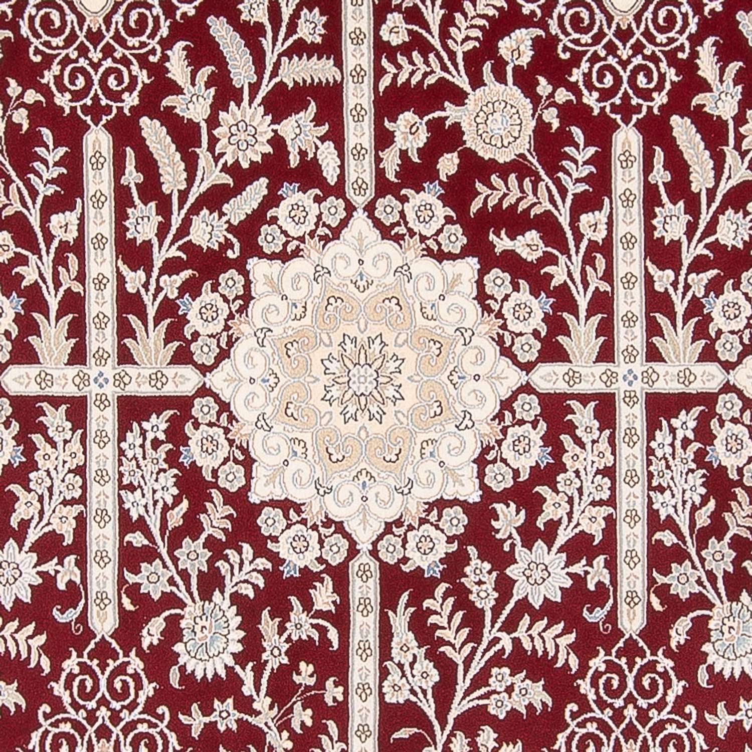 Tapis persan - Nain - Premium - 303 x 197 cm - rouge