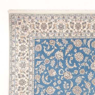 Tapete Persa - Nain - Premium - 293 x 248 cm - azul claro