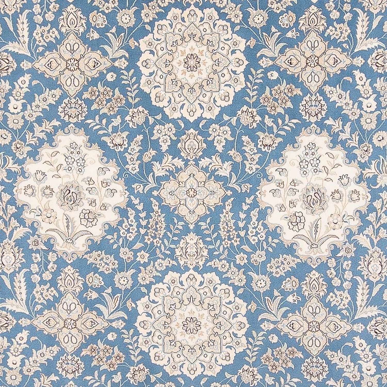 Perser Rug - Nain - Premium - 335 x 247 cm - light blue