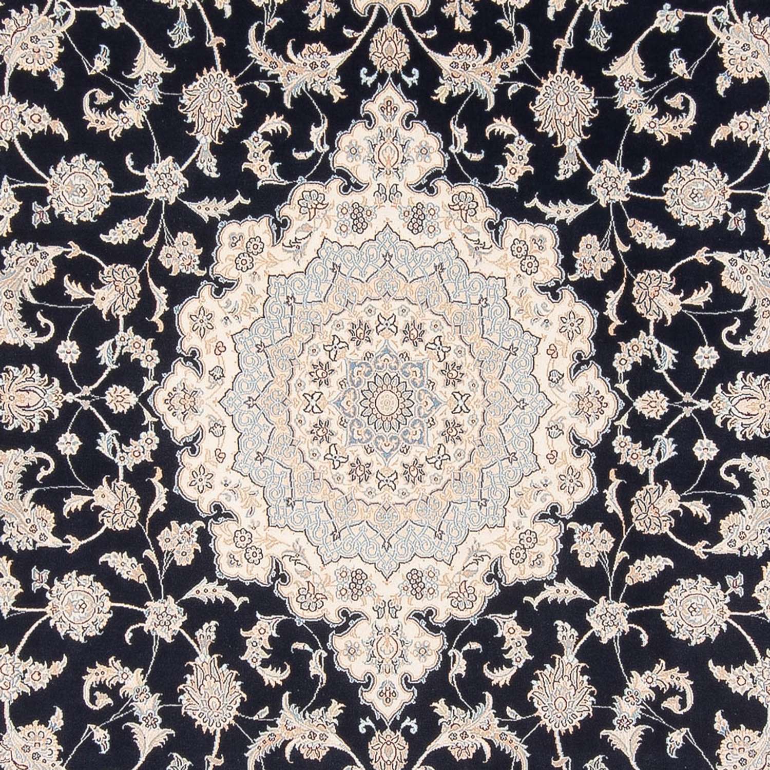 Perser Rug - Nain - Premium - 342 x 246 cm - dark blue