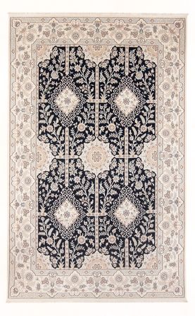 Tapis persan - Nain - Premium - 304 x 199 cm - bleu foncé