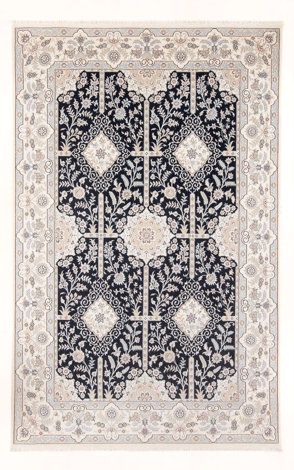 Perser Rug - Nain - Premium - 297 x 200 cm - dark blue