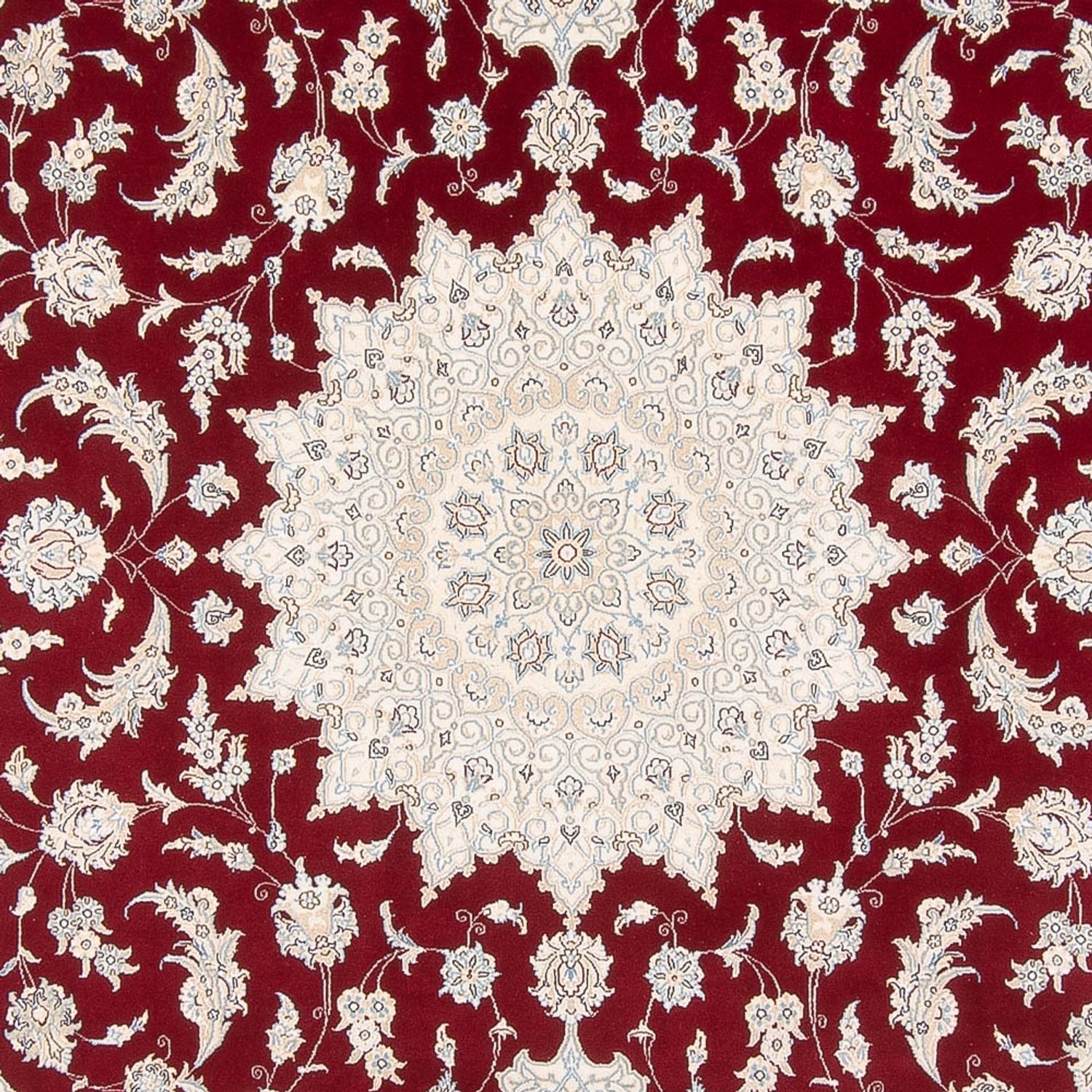 Alfombra Persa - Nain - Prima - 351 x 249 cm - rojo