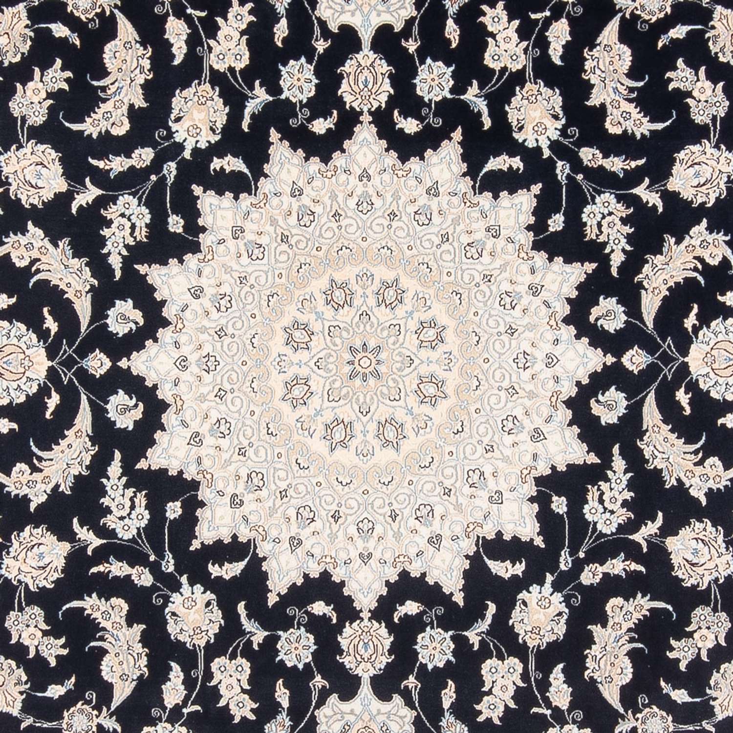 Perser Rug - Nain - Premium - 344 x 245 cm - dark blue