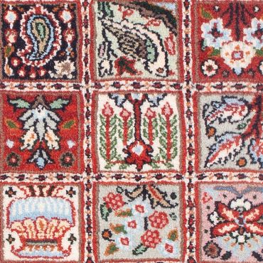 Alfombra persa - Clásica - Real - 90 x 60 cm - multicolor