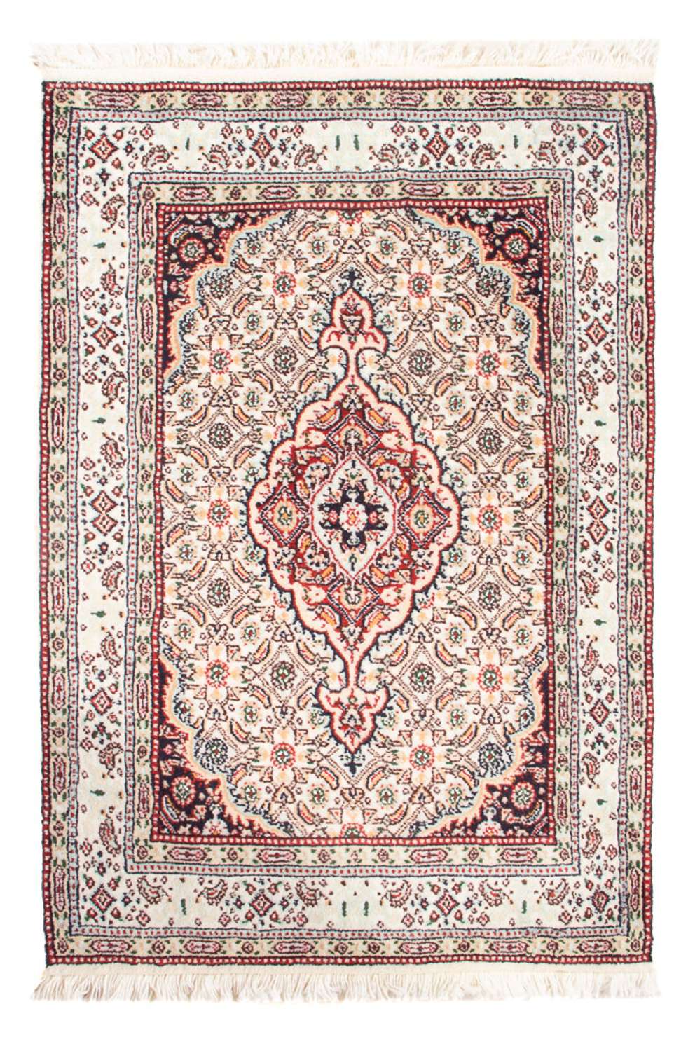 Tapis persan - Classique - Royal - 90 x 60 cm - rouge clair