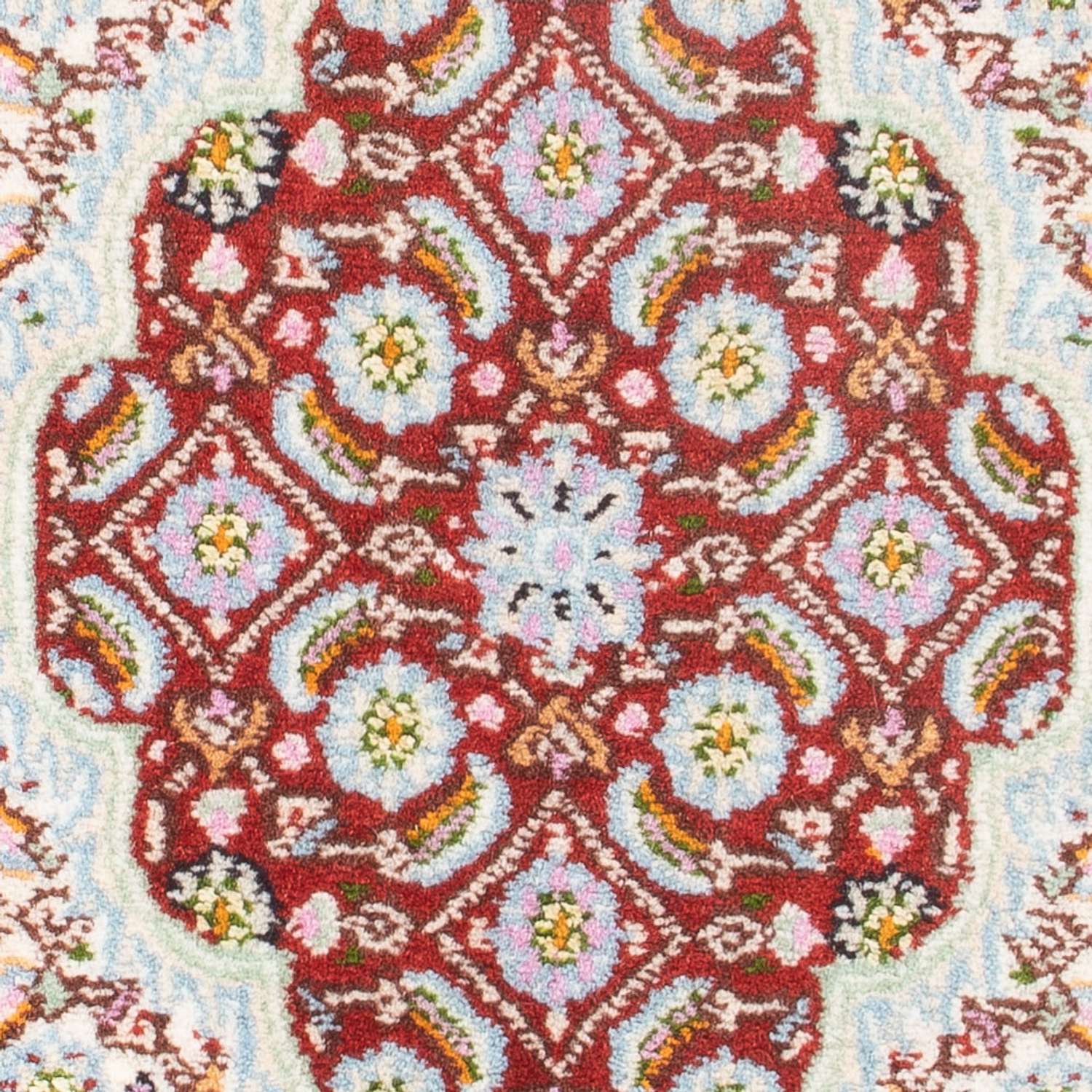 Alfombra persa - Clásica - Real - 90 x 60 cm - rojo