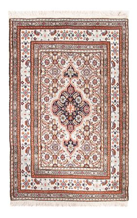 Alfombra persa - Clásica - Real - 90 x 60 cm - rojo oscuro