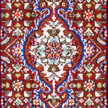 Tapis persan - Classique - Royal - 60 x 40 cm - rouge