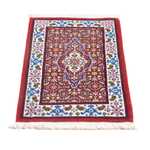 Perzisch tapijt - Klassiek - Koninklijke - 60 x 40 cm - rood