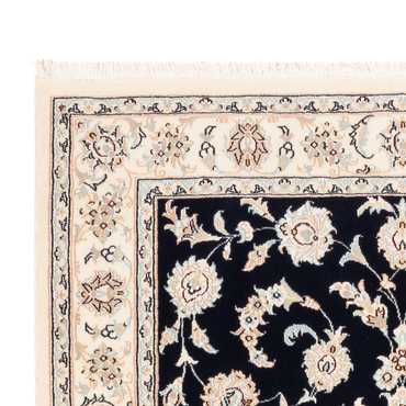 Tapis persan - Nain - Premium - 152 x 107 cm - bleu foncé