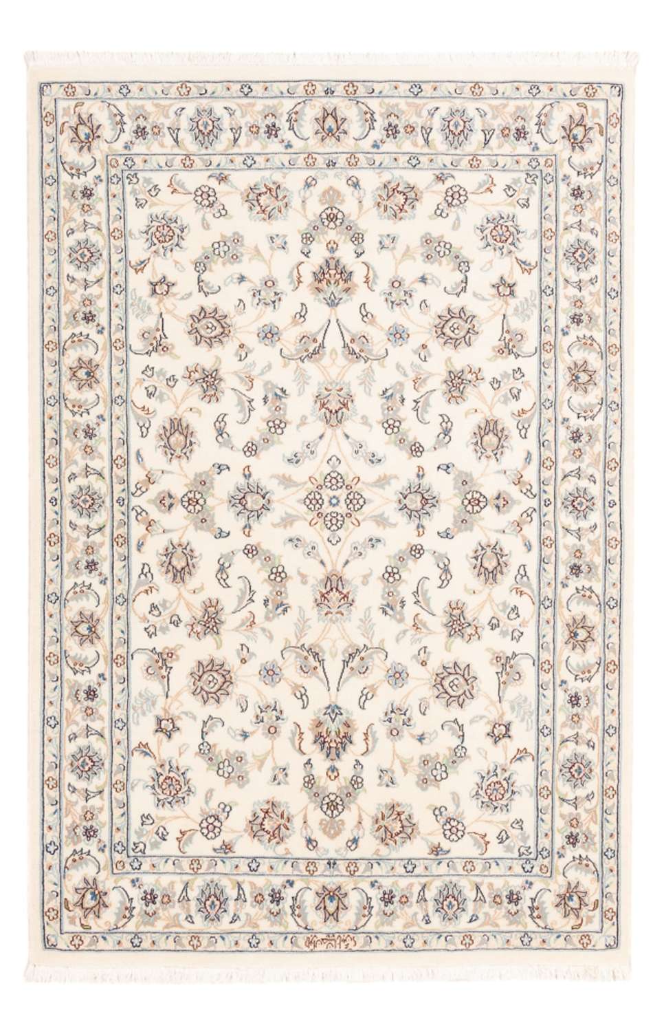 Perzisch tapijt - Nain - Premium - 163 x 108 cm - crème