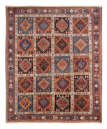 Perser Rug - Nomadic - 238 x 200 cm - dark red