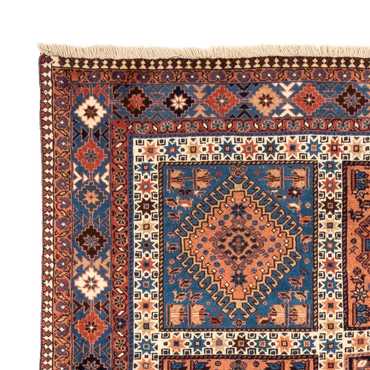 Perser Rug - Nomadic - 238 x 200 cm - dark red