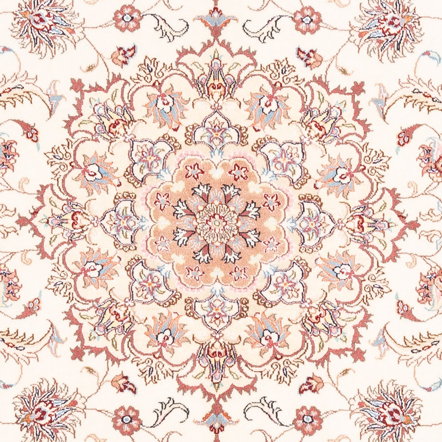 Tapete Persa - Tabriz - 196 x 151 cm - creme