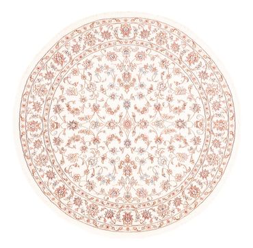 Perser Rug - Tabriz round  - 153 x 150 cm - cream