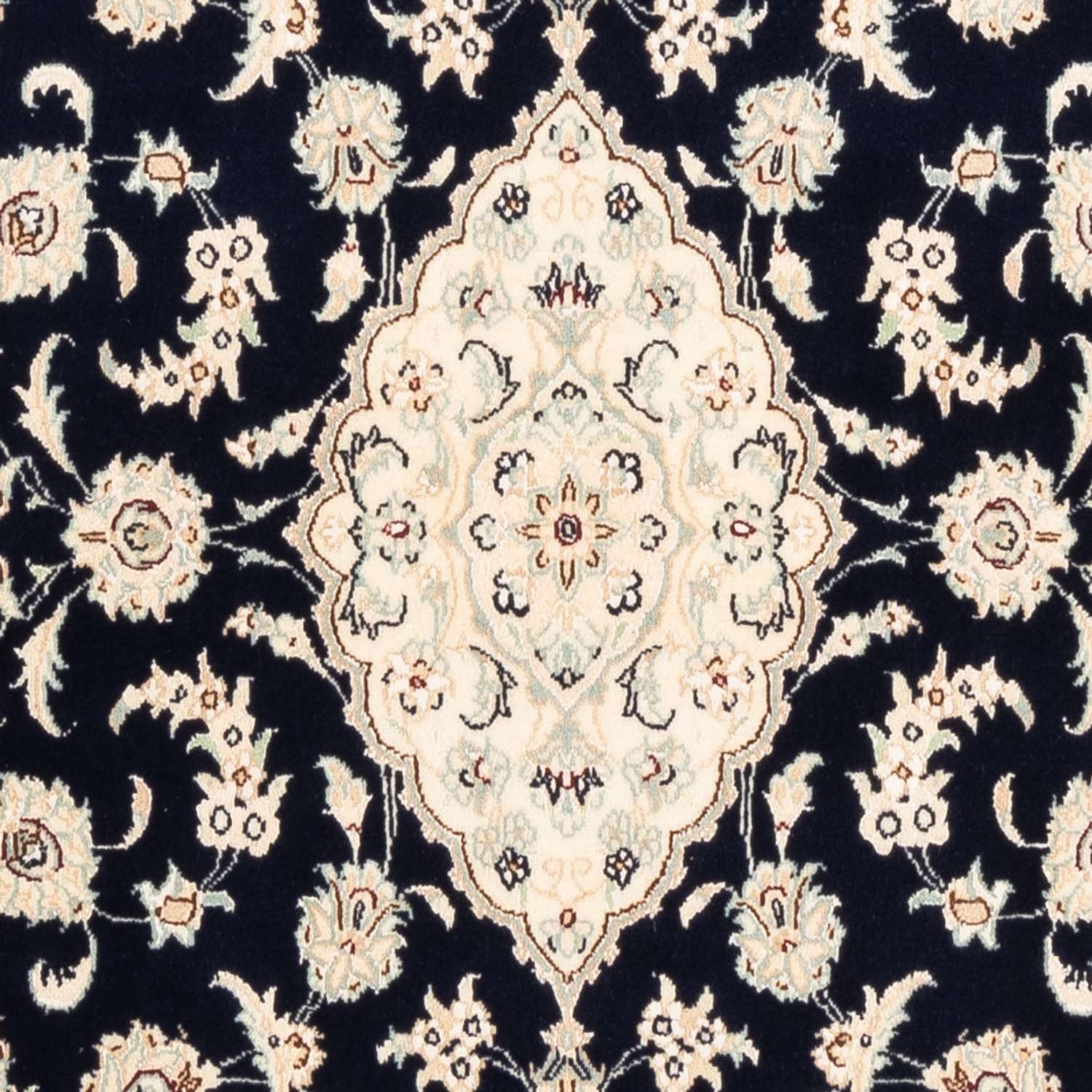 Persisk matta - Nain - Premium - 158 x 105 cm - mörkblå