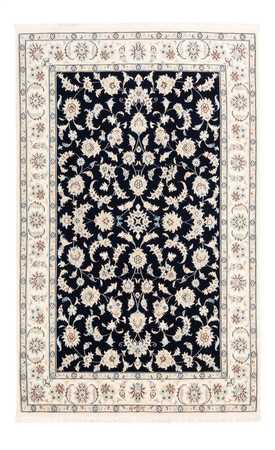 Tapete Persa - Nain - Premium - 182 x 120 cm - azul escuro