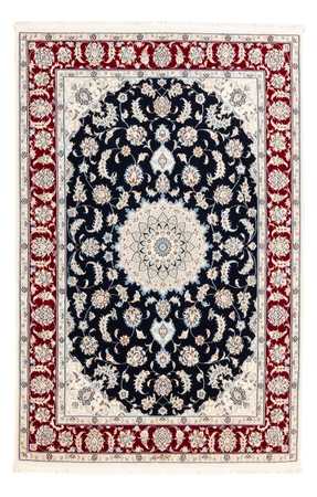 Tapis persan - Nain - Premium - 180 x 118 cm - bleu foncé