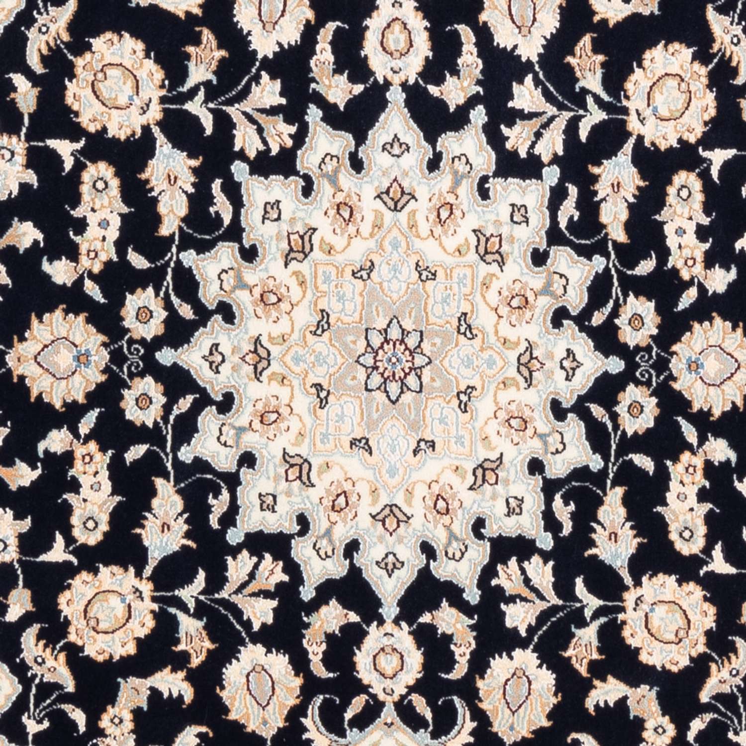 Persisk matta - Nain - Premium - 180 x 120 cm - mörkblå