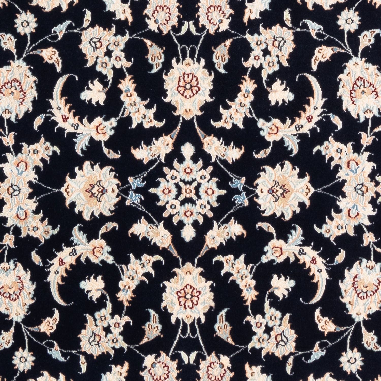 Alfombra Persa - Nain - Prima - 174 x 120 cm - azul oscuro