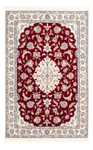 Dywan perski - Nain - Premium - 161 x 107 cm - czerwony