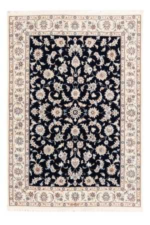 Tapis persan - Nain - Premium - 174 x 121 cm - bleu foncé