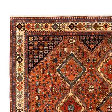 Tapis persan - Nomadic - 305 x 202 cm - terracotta