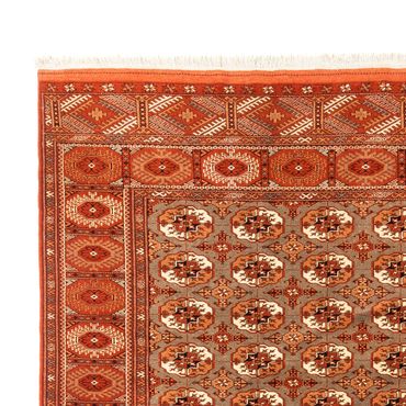 Turkaman tapijt - 305 x 205 cm - donker beige