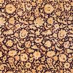 Jedwabny dywan - Ghom Silk - Premium kwadratowy  - 247 x 243 cm - ciemny beż