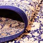Silk Carpet - Ghom Silk - Premium kvadrat  - 247 x 243 cm - mörk beige