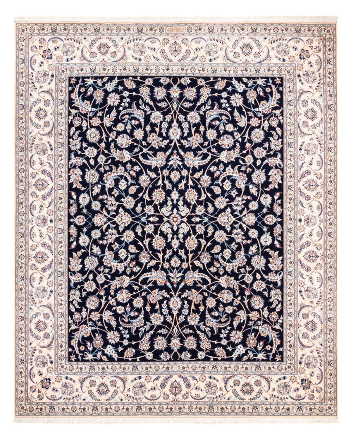 Persisk matta - Nain - Premium - 260 x 215 cm - mörkblå