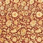 Silketeppe - Ghom Silk - Premium square  - 200 x 200 cm - gull