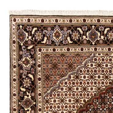 Alfombra Persa - Tabriz - Real cuadrado  - 203 x 198 cm - beige oscuro