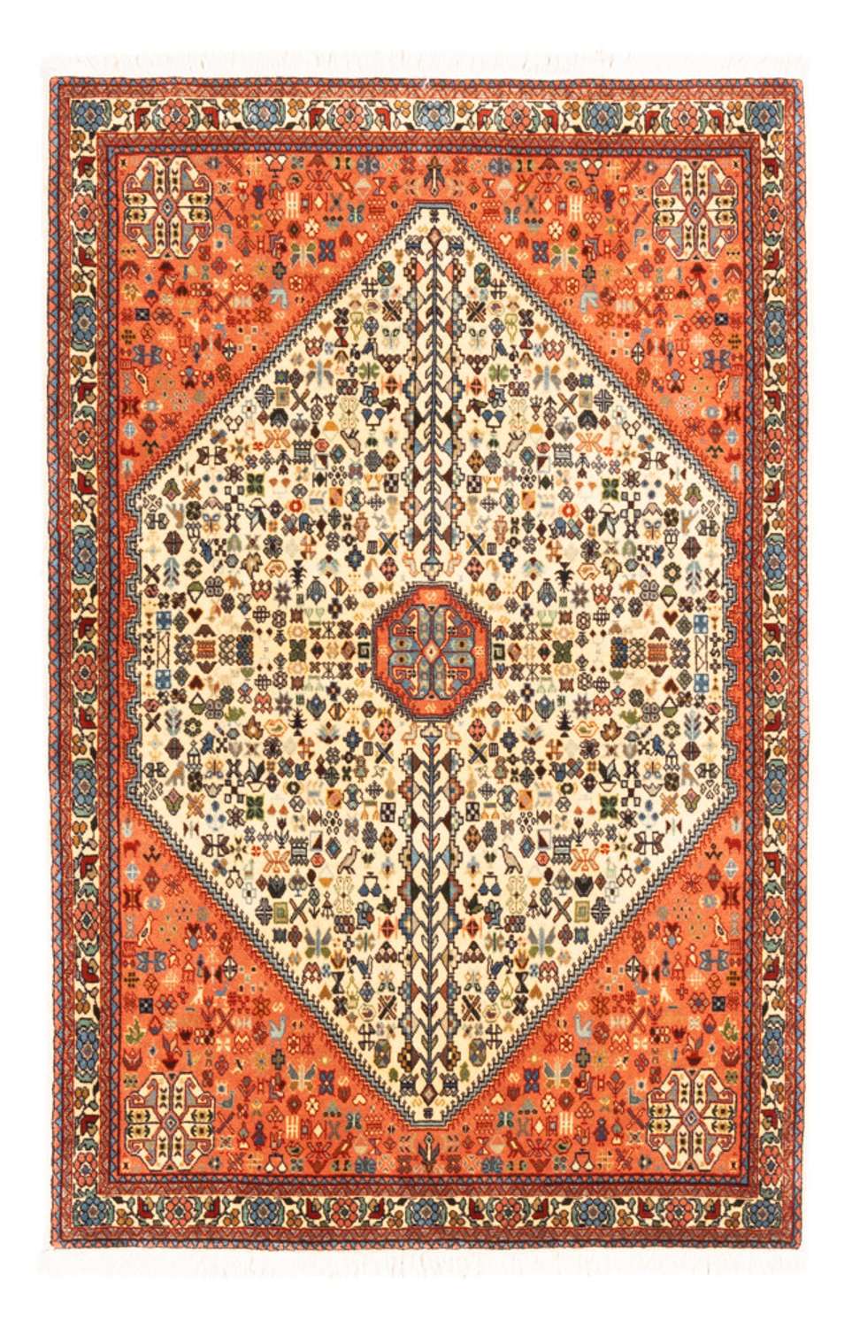 Perser Rug - Nomadic - 148 x 100 cm - beige