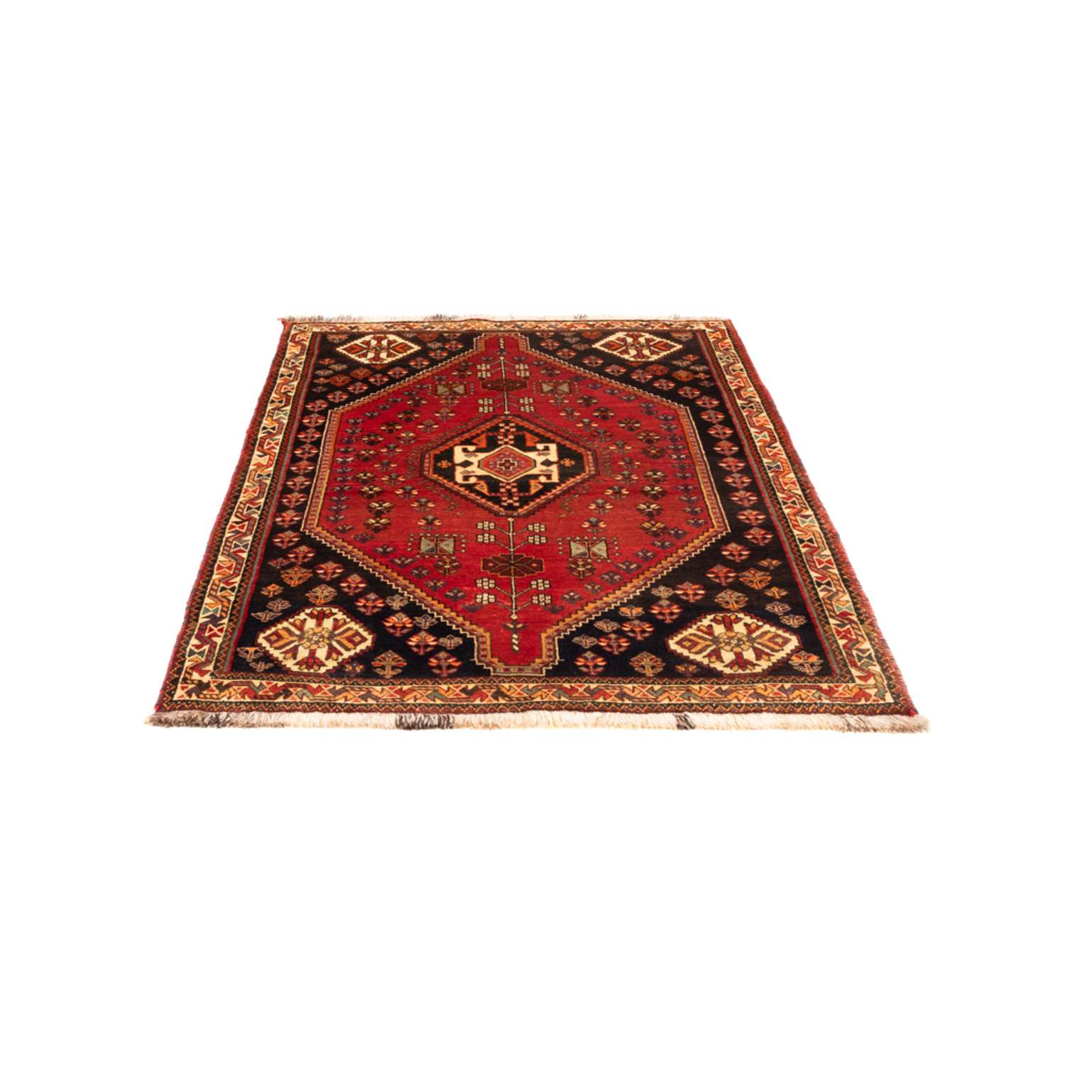 Tapis persan - Nomadic - 170 x 114 cm - rouge