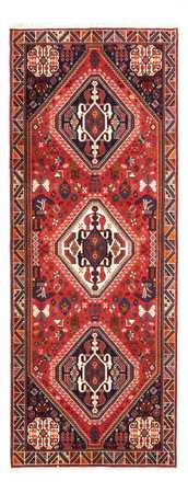 Tapis de couloir Tapis persan - Nomadic - 205 x 80 cm - rouge